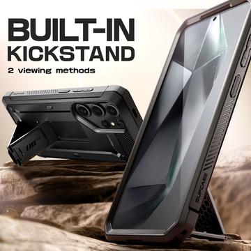 Samsung Galaxy S25 Ultra Supcase Unicorn Beetle Pro 2-Set Hybrid Cover - Sort