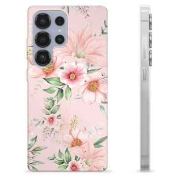 Samsung Galaxy S25 Ultra TPU Cover - Vandfarveblomster