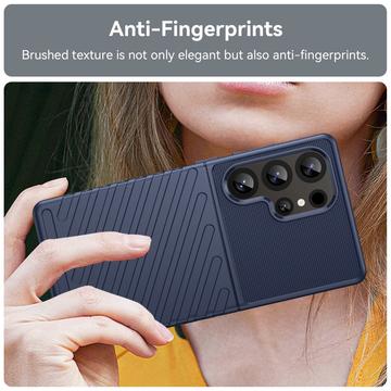 Samsung Galaxy S25 Ultra Thunder Series TPU Cover - Blå