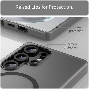 Samsung Galaxy S25 Ultra UltraGuard Matte MagSafe Cover - Sort