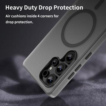 Samsung Galaxy S25 Ultra UltraGuard Matte MagSafe Cover - Sort