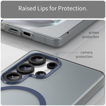 Samsung Galaxy S25 Ultra UltraGuard Matte MagSafe Cover - mørkeblå