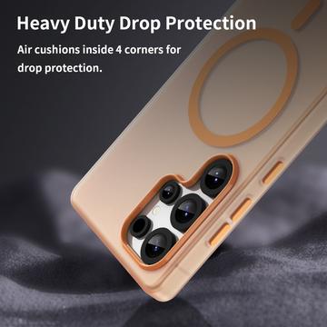 Samsung Galaxy S25 Ultra UltraGuard Matte MagSafe Cover - Orange