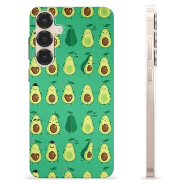 Samsung Galaxy S25+ TPU Cover - Avocadomønster