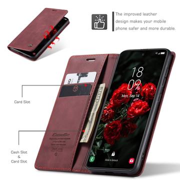 Samsung Galaxy S25+ Caseme 013 Series Pung - Vinrød