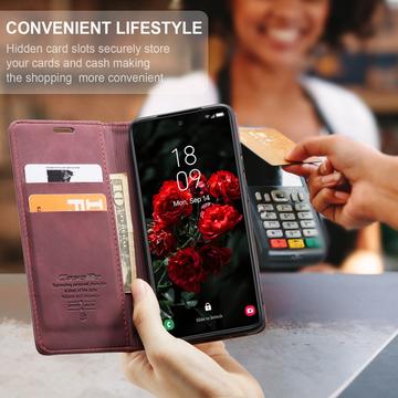 Samsung Galaxy S25+ Caseme 013 Series Pung - Vinrød