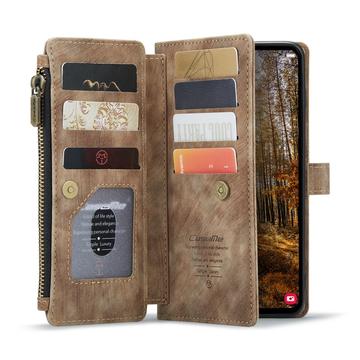 Samsung Galaxy S25+ Caseme C30 Multifunktionel Pung - Brun