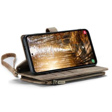 Samsung Galaxy S25+ Caseme C30 Multifunktionel Pung - Brun