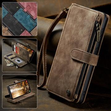 Samsung Galaxy S25+ Caseme C30 Multifunktionel Pung - Brun