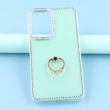 Samsung Galaxy S25+/S24+ CrystalGlow Hybrid Cover med Ringholder - Grøn