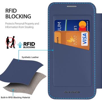 Samsung Galaxy S25+ Dux Ducis Skin X Pro Magnetisk Flip Cover - Blå
