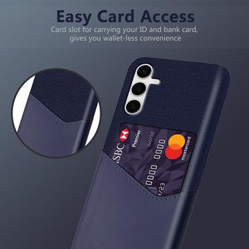 Samsung Galaxy S25+ KSQ Cover med Kortholder - Blå