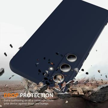 Samsung Galaxy S25+ Liquid Silikone Cover - MagSafe Kompatibel - Mørkeblå