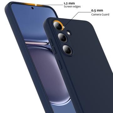 Samsung Galaxy S25+ Liquid Silikone Cover - MagSafe Kompatibel - Mørkeblå