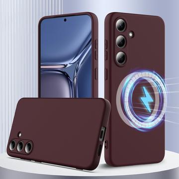Samsung Galaxy S25+ Liquid Silikone Cover - MagSafe Kompatibel - Vinrød