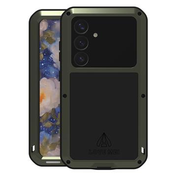 Samsung Galaxy S25+ Love Mei Powerful Hybrid Cover - Grøn