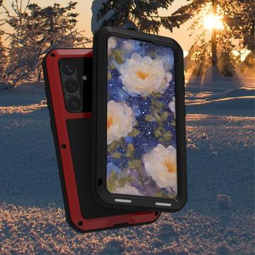 Samsung Galaxy S25+ Love Mei Powerful Hybrid Cover - Rød