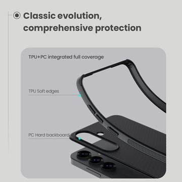 Samsung Galaxy S25+ Nillkin Super Frosted Shield Pro Hybrid Cover - Sort