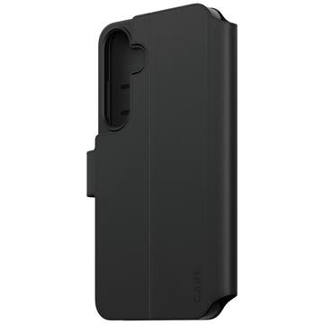 Samsung Galaxy S25+ PanzerGlass Care Feature Pung etui med stativ - Sort