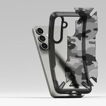Samsung Galaxy S25+ Ringke Fusion X Design Hybrid Cover - Camouflage