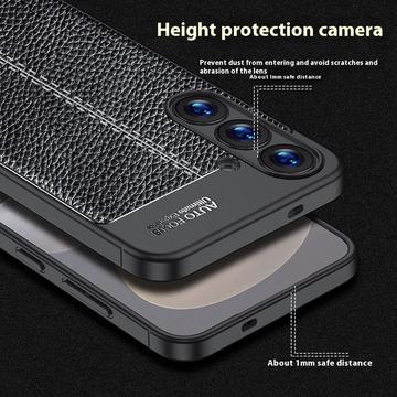 Samsung Galaxy S25+ Slim-Fit Premium TPU Cover - Sort