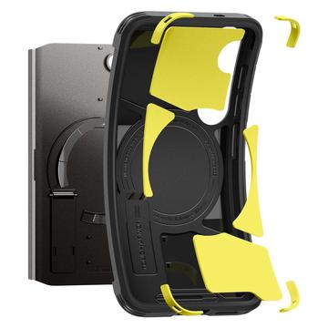 Samsung Galaxy S25+ Spigen Tough Armor Mag Cover - Afgrund grøn