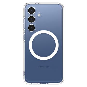Samsung Galaxy S25+ Spigen Ultra Hybrid Mag Cover - Hvid / Klar