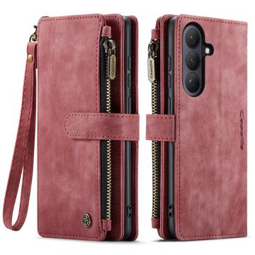 Samsung Galaxy S26 Caseme C30 Multifunktionel Pung - Rød