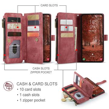 Samsung Galaxy S26 Caseme C30 Multifunktionel Pung - Rød