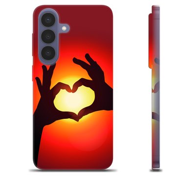 Samsung Galaxy S26+ TPU Cover - Hjertesilhuet