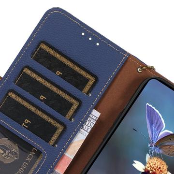 Samsung Galaxy S26 Pung læder cover med RFID - Sapphire