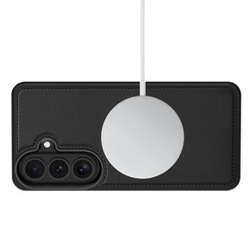 Samsung Galaxy S26 Tech-Protect 2-i-1 pungetui - Magsafe-kompatibel - sort