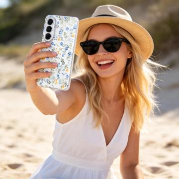 Samsung Galaxy S26 Tech-Protect FlexAir TPU Cover - Forårsblomster
