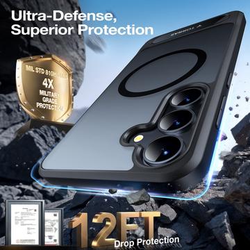 Samsung Galaxy S26 Torras Ostand L1 Magnetisk Cover med stativ - Sort