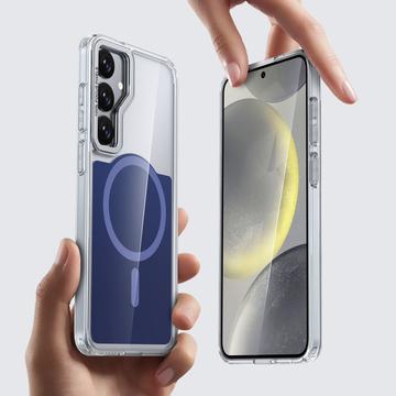 Samsung Galaxy S26 Tofarvet hybrid cover - MagSafe-kompatibel - Blå