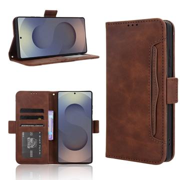 Samsung Galaxy S26 Ultra Kortholder Pung Etui - Brun