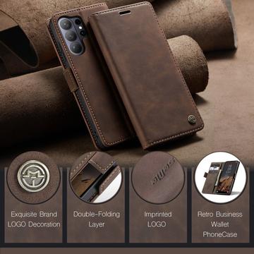 Samsung Galaxy S26 Ultra Caseme 013 Series Pung - Kaffe