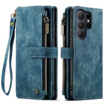 Samsung Galaxy S26 Ultra Caseme C30 Multifunktionel Pung - Blå