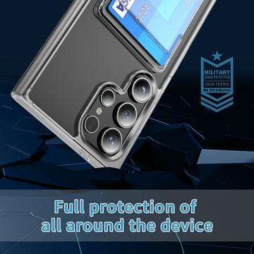 Samsung Galaxy S26 Ultra Gennemsigtigt Cover med Kortholder