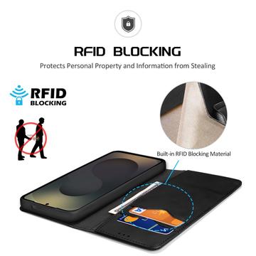 Samsung Galaxy S26 Ultra Dux Ducis Hivo Læderpung - Sort