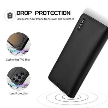 Samsung Galaxy S26 Ultra Dux Ducis Hivo Læderpung - Sort