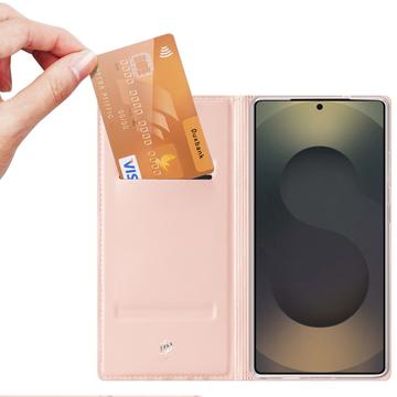 Samsung Galaxy S26 Ultra Dux Ducis Skin Pro Flip Cover - Pink