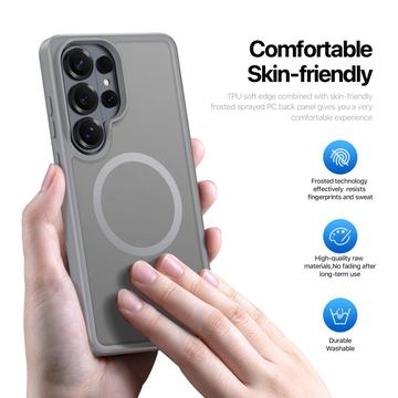 Samsung Galaxy S26 Ultra Dux Ducis Yind Hybrid Cover - MagSafe-kompatibel - Grå