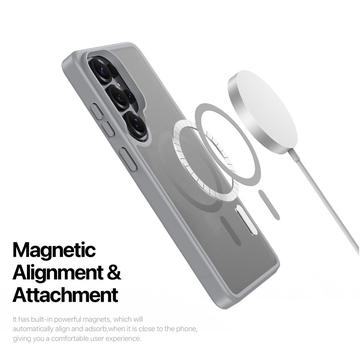 Samsung Galaxy S26 Ultra Dux Ducis Yind Hybrid Cover - MagSafe-kompatibel - Grå