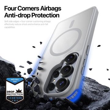 Samsung Galaxy S26 Ultra Dux Ducis Yind Hybrid Cover - MagSafe-kompatibel - Grå