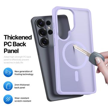 Samsung Galaxy S26 Ultra Dux Ducis Yind Hybrid Cover - MagSafe-kompatibel - Lyselilla