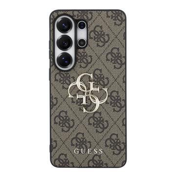 Samsung Galaxy S26 Ultra Guess 4G Big Metal Logo Hybrid Cover - Brun
