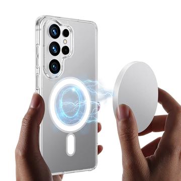 Samsung Galaxy S26 Ultra Hybrid Cover - MagSafe Kompatibel - Gennemsigtig