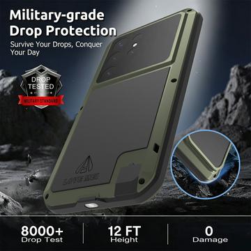 Samsung Galaxy S26 Ultra Love Mei Powerful Hybrid Cover - Grøn