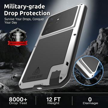 Samsung Galaxy S26 Ultra Love Mei Powerful Hybrid Cover - Sølv